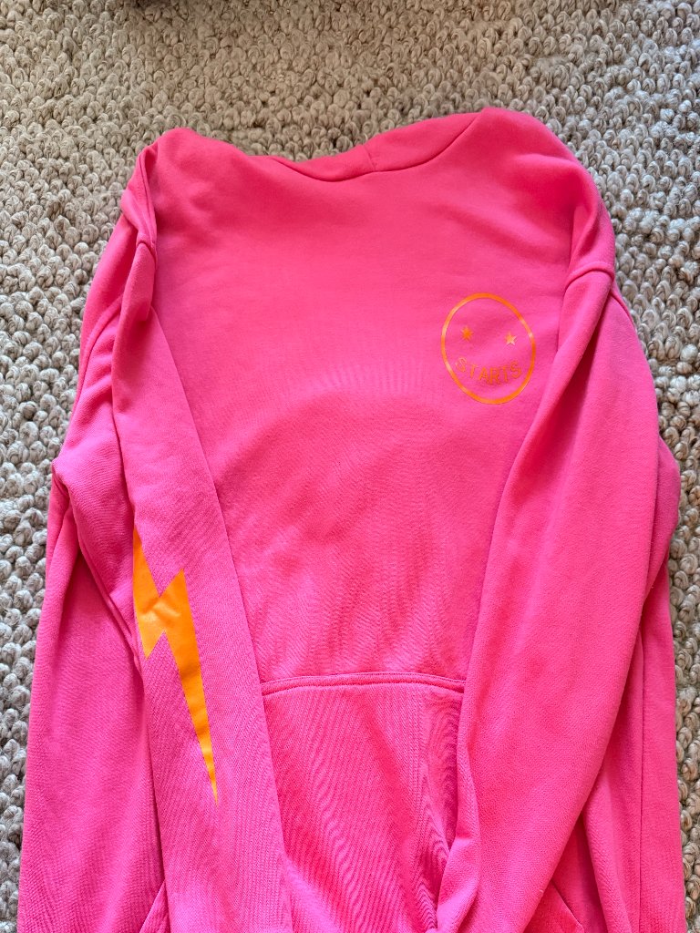 Hot Pink Hoodie Size Xl